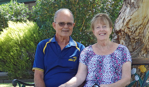 Rod and Margaret Nicoll – members of the Residential Parks Forum 