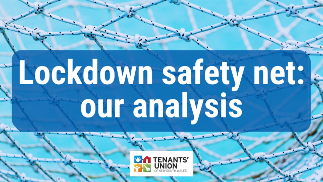 Lockdown safety net: our analysis