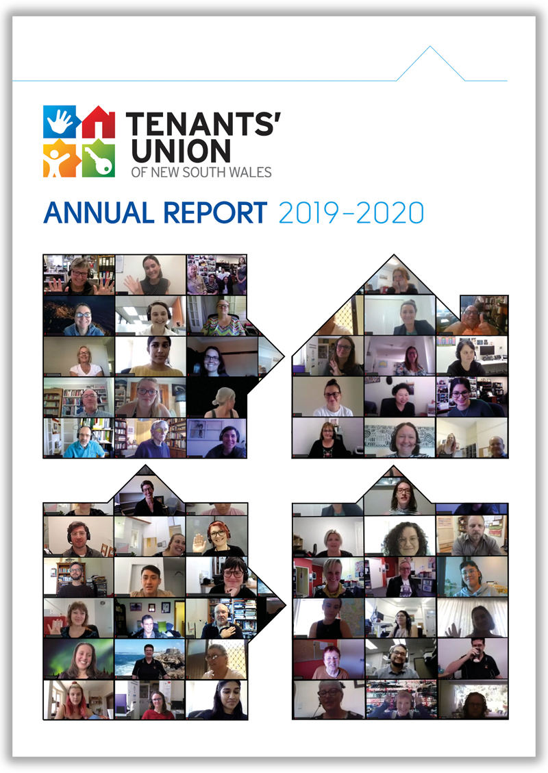 Tenants' Union Annual Report cover