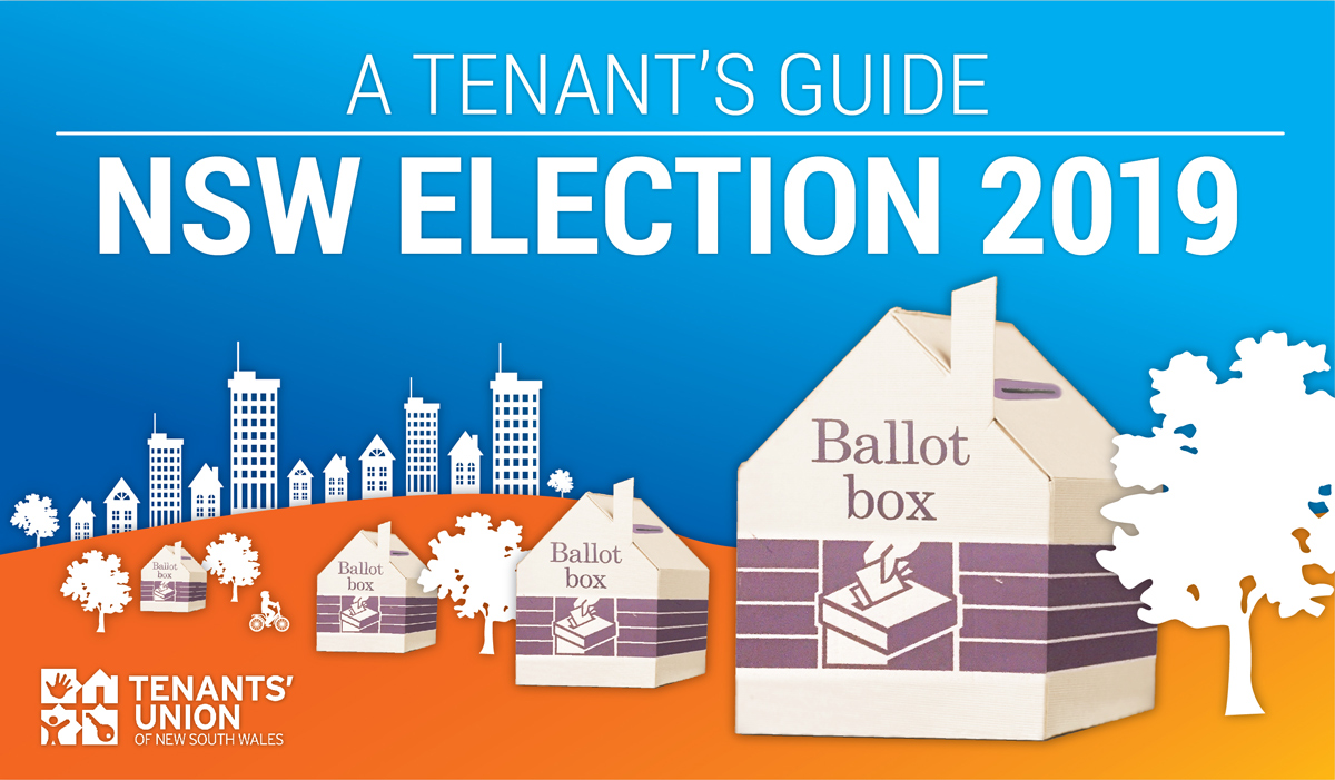 A tenant's guide to the NSW Election