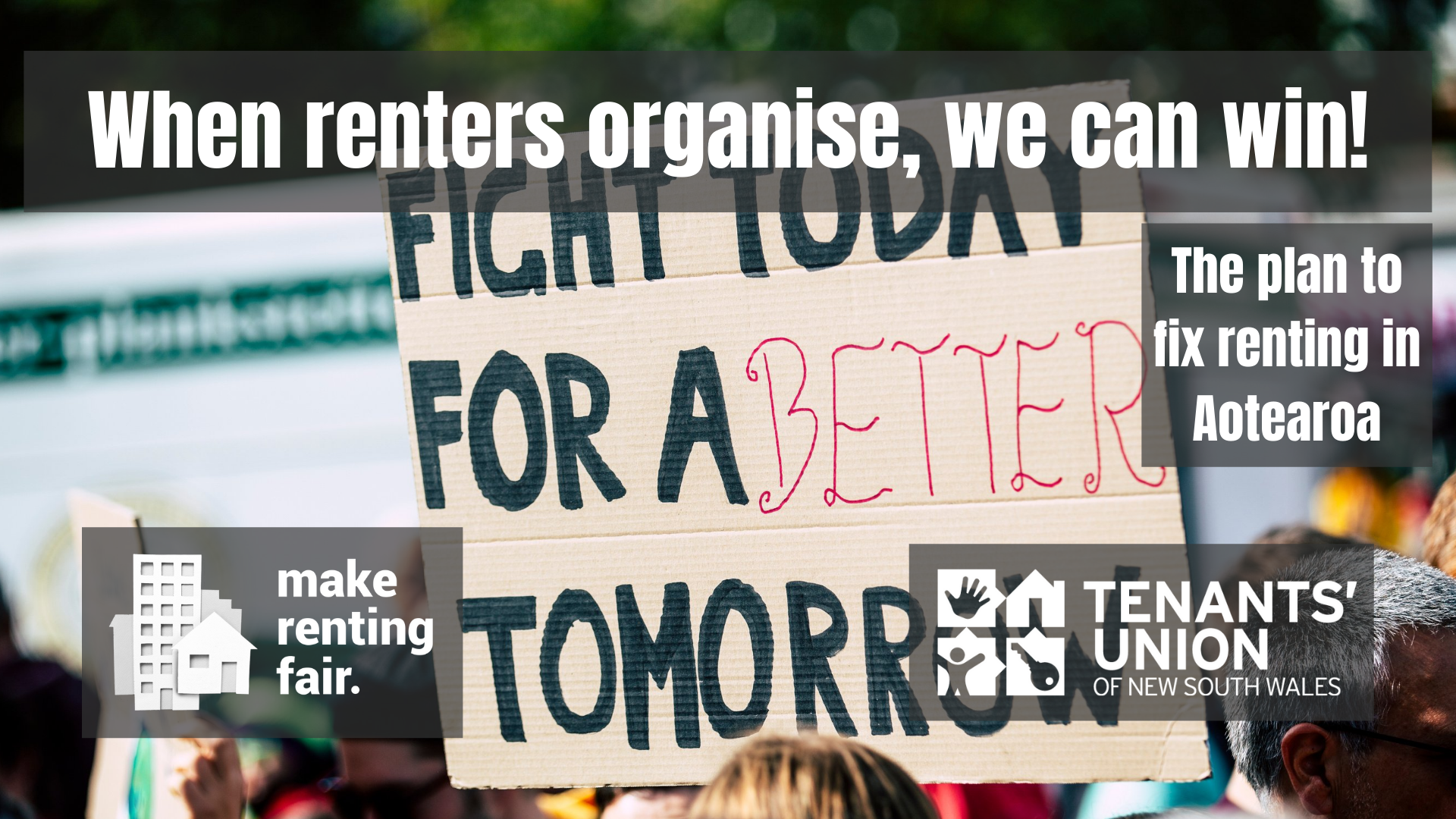 When renters organise, we can win!