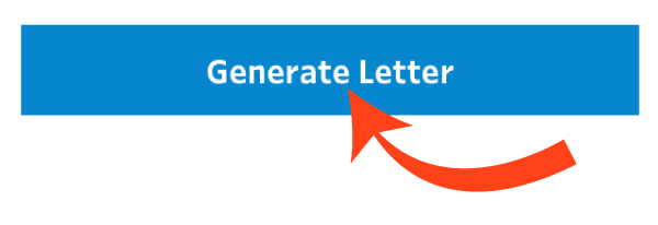Generate Letter button