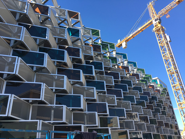 Building facade in Sweden