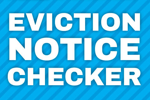 Eviction Notice Checker